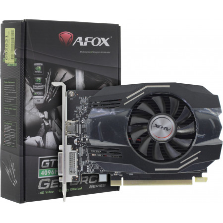 Видеокарта Afox GT 1030 (AF1030-4096D4H5) черный