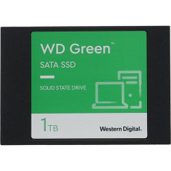 1 ТБ SSD диск Western Digital GREEN 3D NAND (WDS100T3G0A) черный