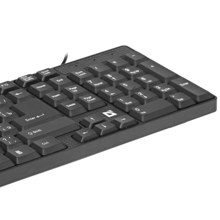 Клавиатура проводная Defender Accent SB-720 RU (45720) черный