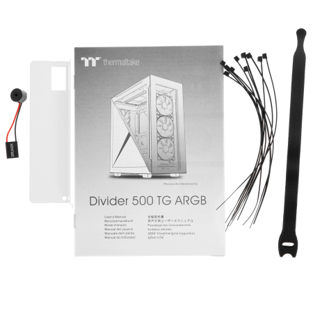 Корпус Thermaltake Divider 500 TG ARGB (CA-1T4-00M1WN-01) черный