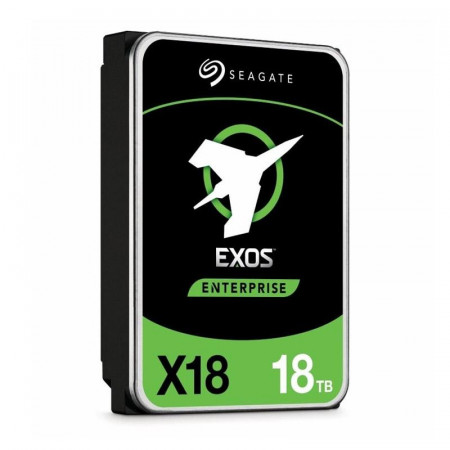 18 ТБ Жесткий диск Seagate Exos X18 (ST18000NM000J) серый