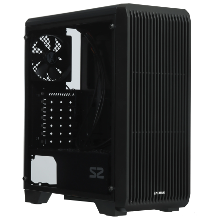 Корпус Zalman S2 TG (S2 TG Black) черный