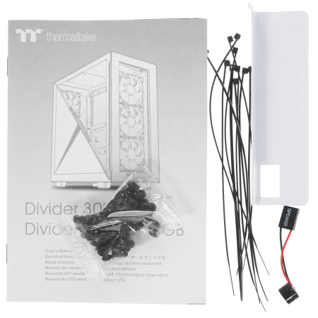 Корпус Thermaltake Divider 300 TG Snow (CA-1S2-00M6WN-00) белый