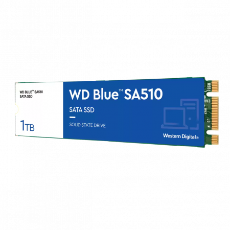 1 ТБ SSD диск Western Digital Blue SA510 (WDS100T3B0B) черный