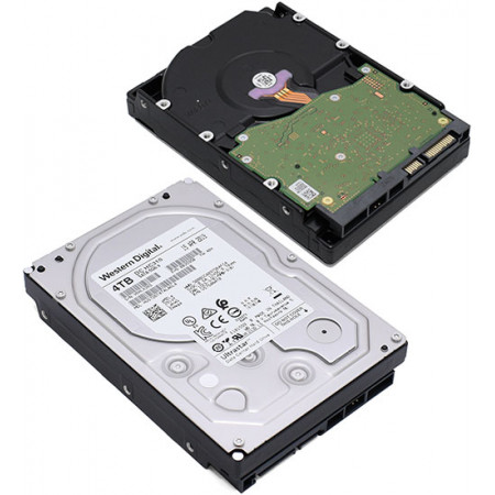 4 ТБ Жесткий диск Western Digital Ultrastar DC HC310 (HUS726T4TALA6L4) серый