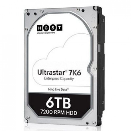 6 ТБ Жесткий диск Western Digital DC HC310 HUS726T6TAL5204 (0B36047) серый