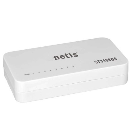 Коммутатор NETIS ST3108GS белый