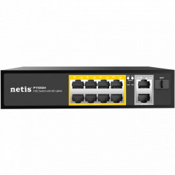 Коммутатор NETIS P110GH черный