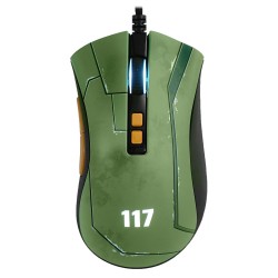 Мышь проводная Razer DeathAdder V2 HALO Infinite Edition (RZ01-03210300-R3M1) зеленый