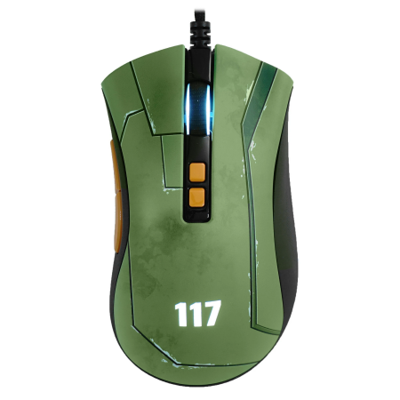 Мышь проводная Razer DeathAdder V2 HALO INFINITE (RZ01-03210300-R3M1) зеленый