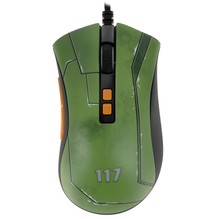 Мышь проводная Razer DeathAdder V2 HALO INFINITE (RZ01-03210300-R3M1) зеленый