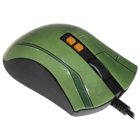 Мышь проводная Razer DeathAdder V2 HALO INFINITE (RZ01-03210300-R3M1) зеленый