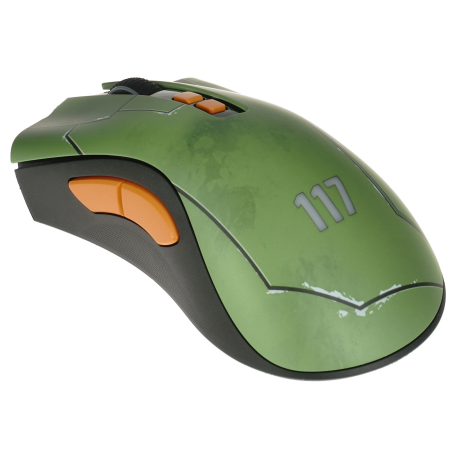 Мышь проводная Razer DeathAdder V2 HALO INFINITE (RZ01-03210300-R3M1) зеленый