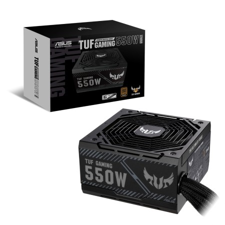 Блок питания ASUS TUF GAMING 550W Bronze (90YE00D2-B0NA00) черный
