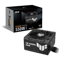 Блок питания ASUS TUF Gaming 550W Bronze (TUF-GAMING-550B) черный