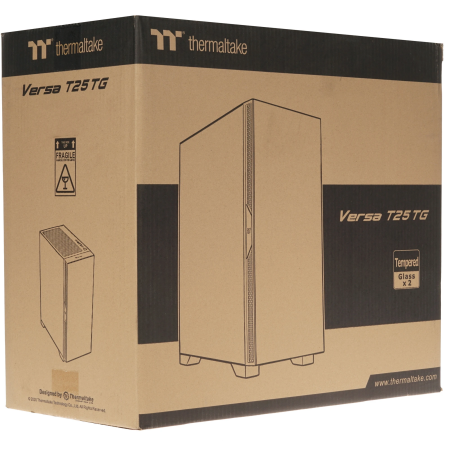 Корпус Thermaltake Versa T25 TG (CA-1R5-00M1WN-00) черный