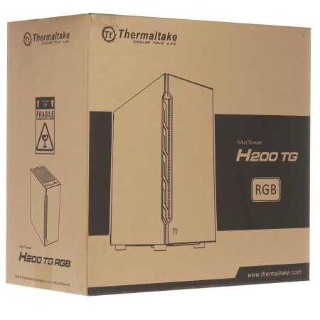 Корпус Thermaltake H200 TG Snow RGB (CA-1M3-00M6WN-00) белый