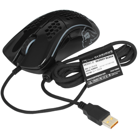 Мышь проводная Glorious Model D (GD-GBlack) черный