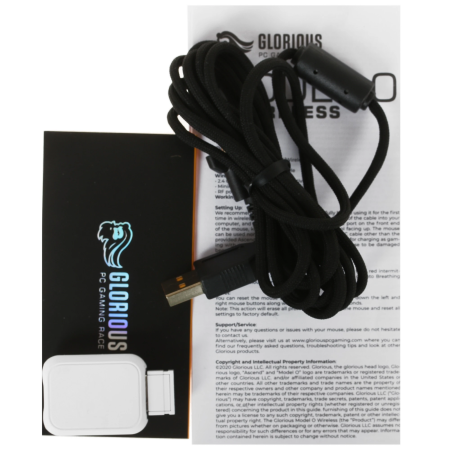 Мышь беспроводная Glorious Model O (GLO-MS-OW-MW) белый