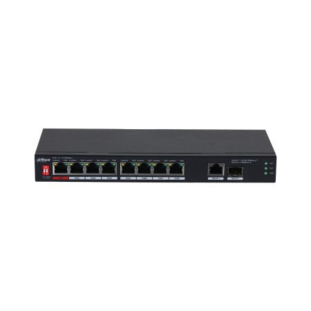 Коммутатор Dahua DH-PFS3110-8ET1GT1GF-96 черный