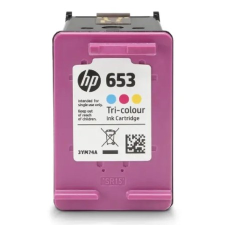 Картридж струйный HP 653 (3YM74AE) трёхцветный (с чипом)