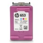 Картридж струйный HP 653 (3YM74AE) трёхцветный (с чипом)