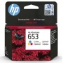 Картридж струйный HP 653 (3YM74AE) трёхцветный (с чипом)