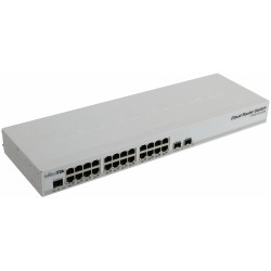 Коммутатор MikroTik Cloud Smart Switch CSS326-24G-2S+RM белый