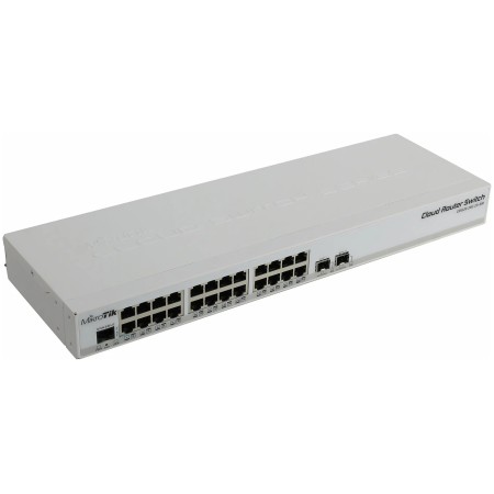 Коммутатор MikroTik CSS326-24G-2S+RM белый