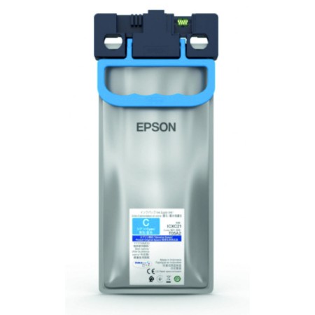 Картридж струйный Epson C13T05A200 голубой (повышенная емкость) (с чипом)
