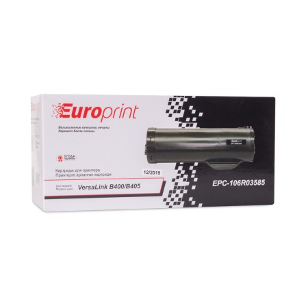 Картридж лазерный Europrint EPC-B400/405 (106R03585) черный (повышенная емкость) (с чипом)