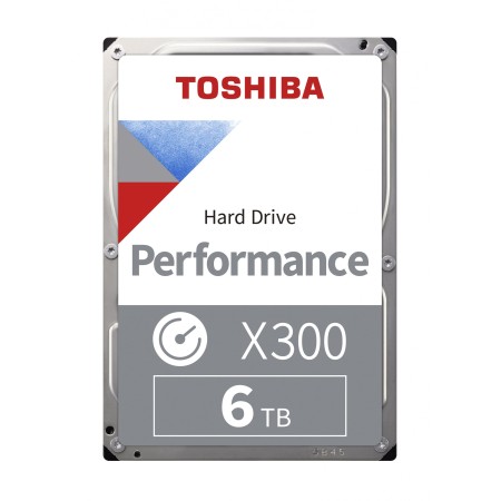 4 ТБ Жесткий диск Toshiba X300 (HDWR460UZSVA) серый