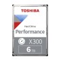 4 ТБ Жесткий диск Toshiba X300 (HDWR460UZSVA) серый