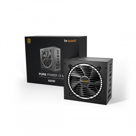 Блок питания Bequiet! Pure Power 12 M 650W (BN342) черный