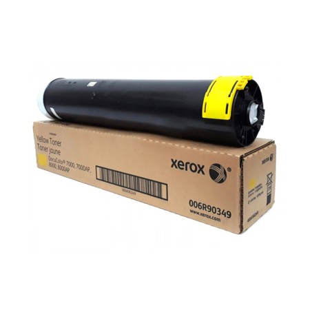 Тонер-картридж лазерный Xerox 006R90349 жёлтый (повышенная емкость) (с чипом)