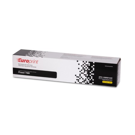 Тонер-картридж лазерный Europrint EPC-106R01445 желтый (повышенная емкость)