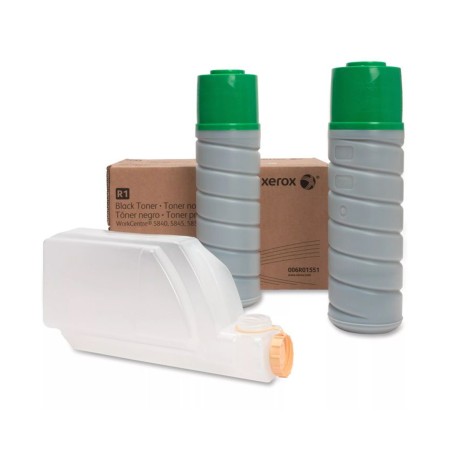Тонер-картридж лазерный Xerox 006R01551 черный (повышенная емкость, в упаковке 2 шт) (с чипом)