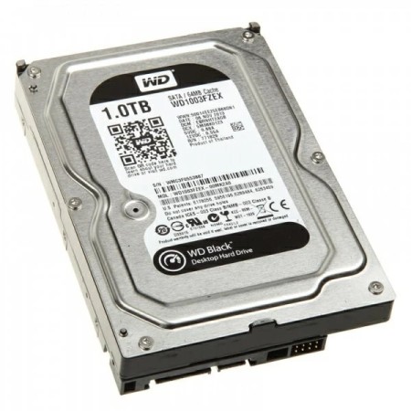 1 ТБ Жесткий диск Western Digital Black (WD1003FZEX) черный