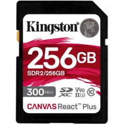 256 ГБ Карта памяти Kingston Canvas React Plus SDXC (SDR2/256GB)