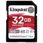 32 ГБ Карта памяти Kingston Canvas React Plus SDXC (SDR2/32GB) черный