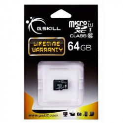 64 ГБ Карта памяти G.Skill microSDXC (FF-TSDXC64GN-U1) черный