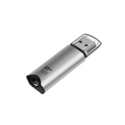 128 ГБ USB Флеш-накопитель Silicon Power Marvel M02 (SP128GBUF3M02V1S) серебристый