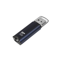 128 ГБ USB Флеш-накопитель Silicon Power Marvel M02 (SP128GBUF3M02V1B) синий