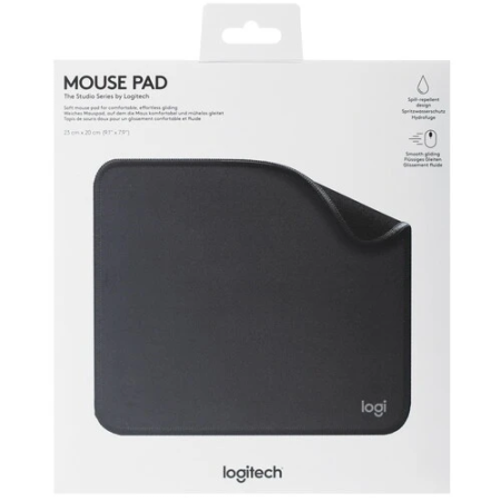 Коврик Logitech Mouse Pad Studio Series (956-000049) черный