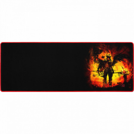 Коврик Defender Warrior (50563) Черно-Красный