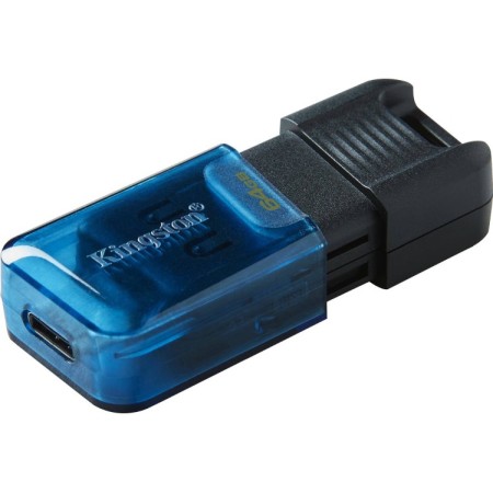 64 ГБ USB Флеш-накопитель Kingston DataTraveler 80M (DT80M/64GB) черный