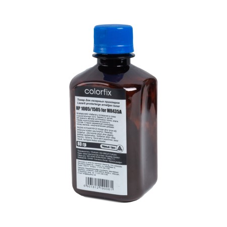 Тонер Colorfix HP 1005/1505 (80 гр) черный