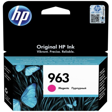Картридж струйный HP 963 (3JA24AE) пурпурный (с чипом)
