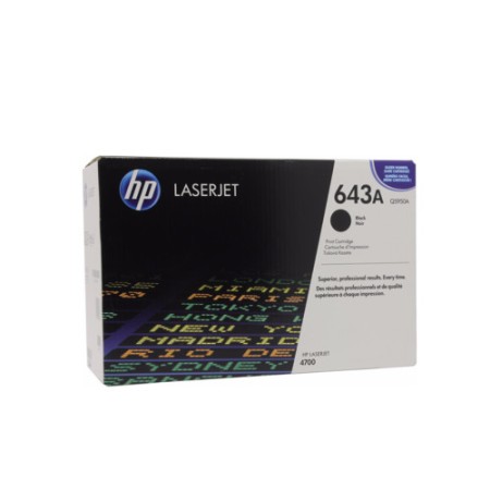 Картридж лазерный HP 643A (Q5950A) черный (с чипом)