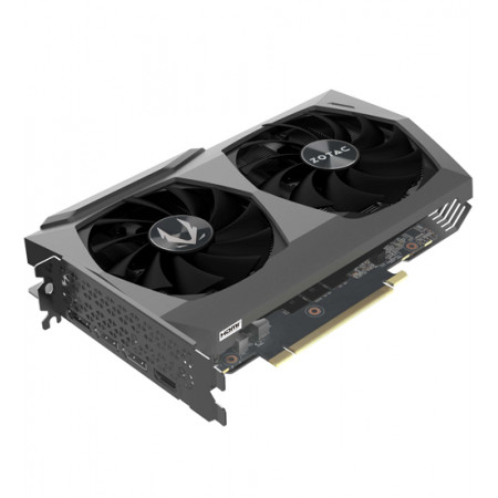 Видеокарта ZOTAC GAMING RTX 3060 Ti Twin Edge OC (GDDR6X) (ZT-A30620H-10P) серый